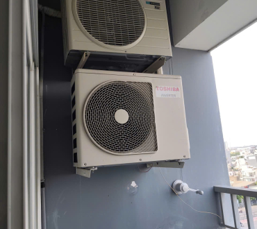 Lắp đặt máy lạnh điều hòa tại Chung Cư Vĩnh Lộc a | Bình Chánh