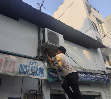 Giá lắp máy lạnh điều hòa 1HP - 1.5HP bao nhiêu | Nhà trọ, nhà phố