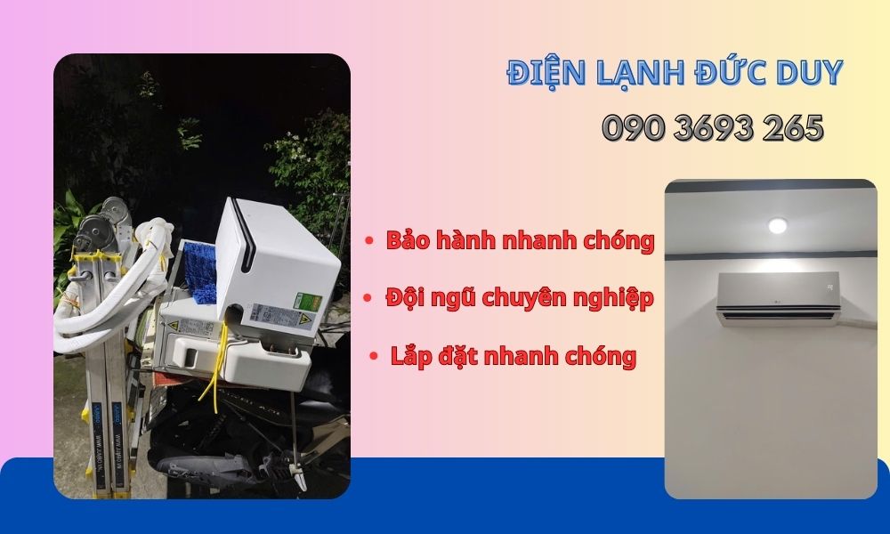 Tháo lắp máy lạnh tại vĩnh lộc a, bình chánh