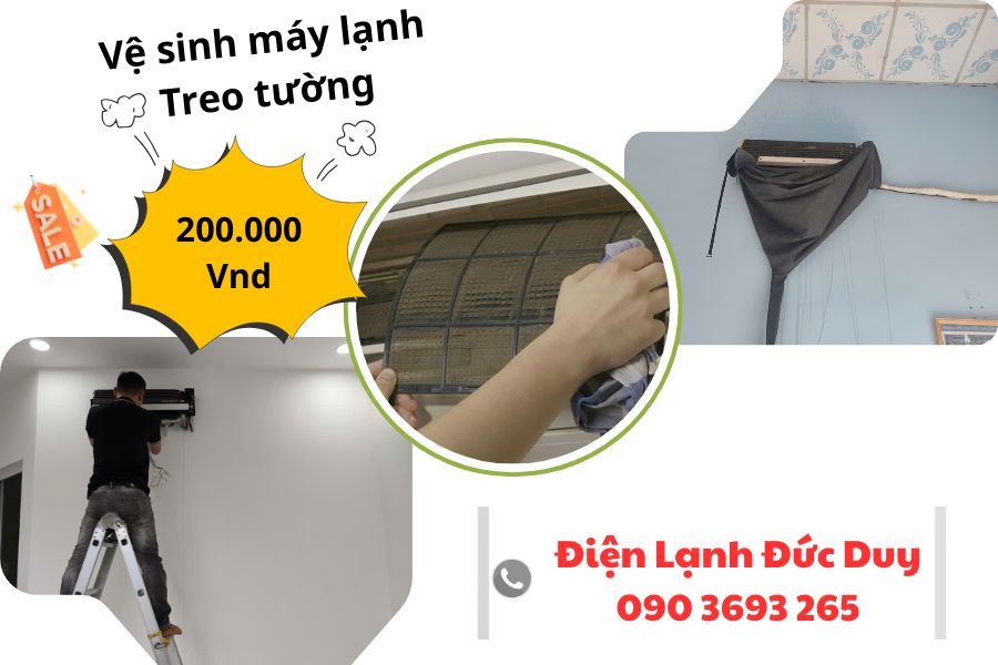 Vệ sinh máy lạnh tại chung cư vĩnh lộc a